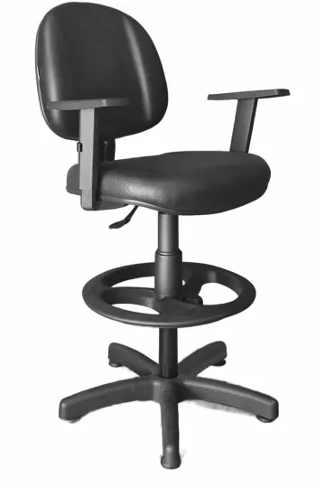 cadeira caixa executiva c/ braços - modelo 1466