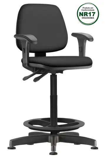 cadeira caixa back system job baixa - modelo 1485