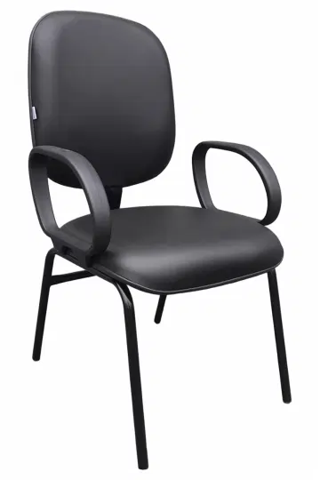 cadeira diretor - 4 pés - c/ braço – Mod. 1545