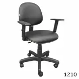 cadeira executiva c/ braços reguláveis - Mod. 1210