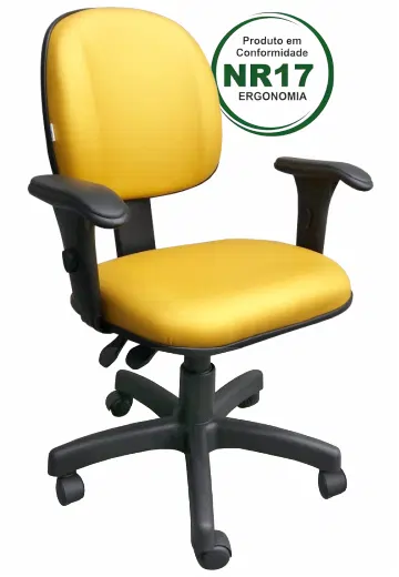 cadeira giratória executiva back system gomada com relax - modelo 1230