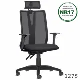 Cadeira Addit presidente com assento em tela - mod. 1275