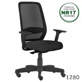 Cadeira B.Type presidente com assento em tela - mod. 1280