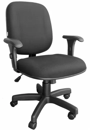 cadeira diretor com braços reguláveis - modelo 1311