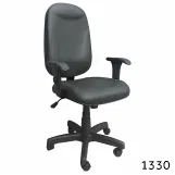 cadeira presidente gomada c/ braços reguláveis - mod. 1330