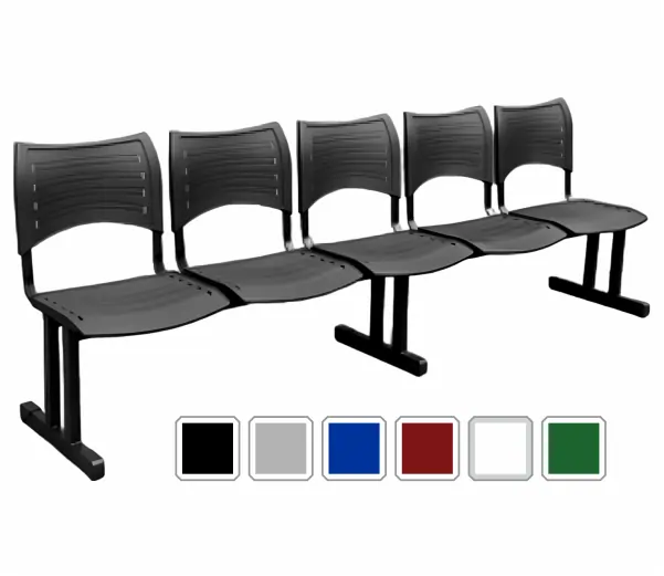longarina ISO 5 lugares - modelo 1805