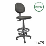 CADEIRA CAIXA BACK SYSTEM - EXECUTIVA GOMADA - Atende NR 17