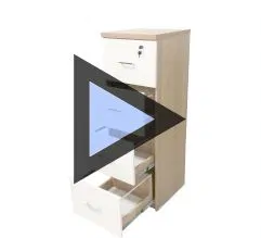 arquivos para escritório de madeira Curitiba