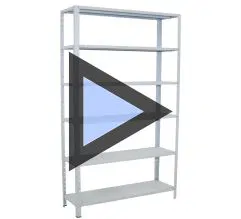 prateleiras de metal em Curitiba