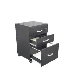 gaveteiros volantes de madeira para escritório em Curitiba