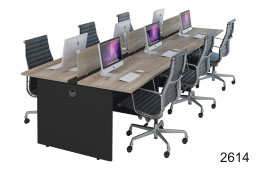 WORKSTATION COMPONÍVEL - 6 LUGARES - MARANELLO