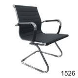 CADEIRA DIRETOR CHARLES EAMES - PÉ SKY - CROMADA