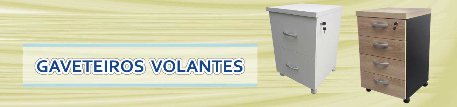 gaveteiros volantes para escritório em curitiba